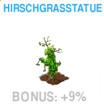 Hirschgrasstatue       